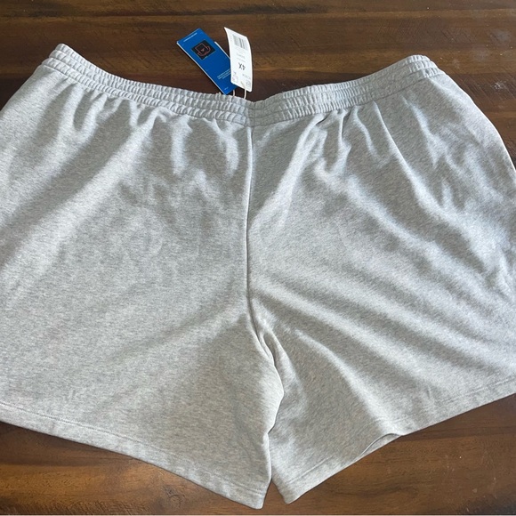 Adidas Essential Original Plus Size Gray‎ Shorts 4X NEW - Picture 4 of 8